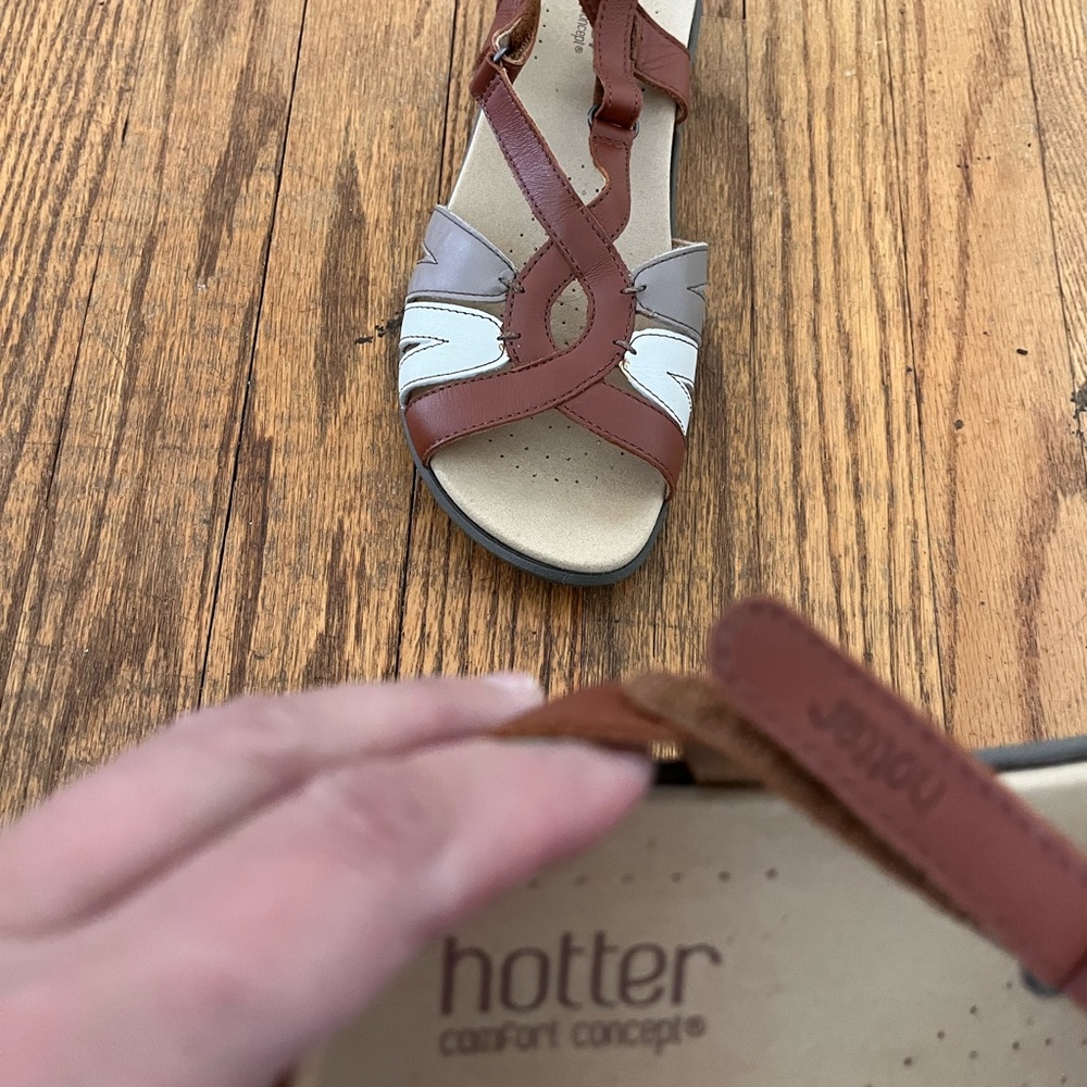 Hotter Comfort Concept Sandals - Picture 2 of 2